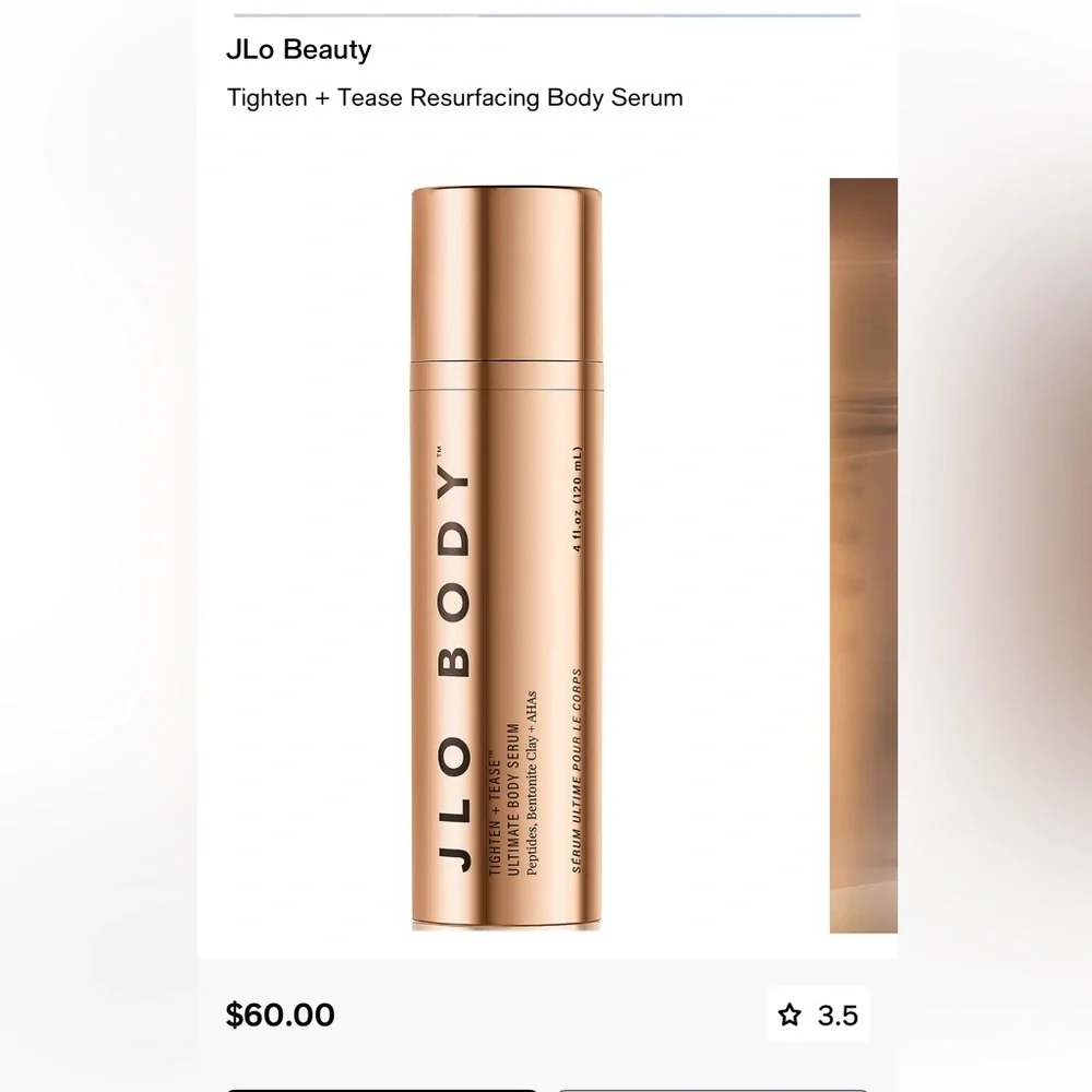 JLO BODY Tighten + Tease Ultimate Body Serum - Picture 4 of 5